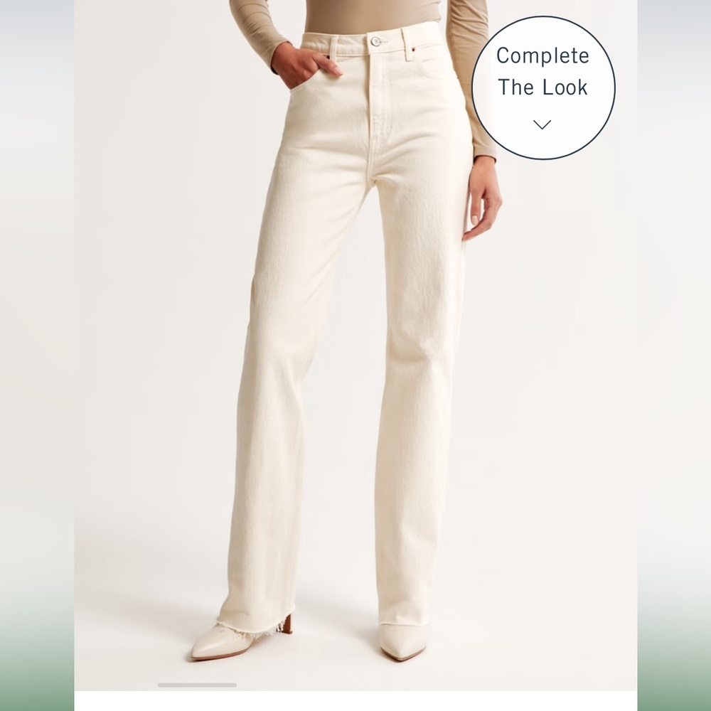 Abercrombie and fitch the 70s vintage flare- ultra high rise size: 28 (6R)